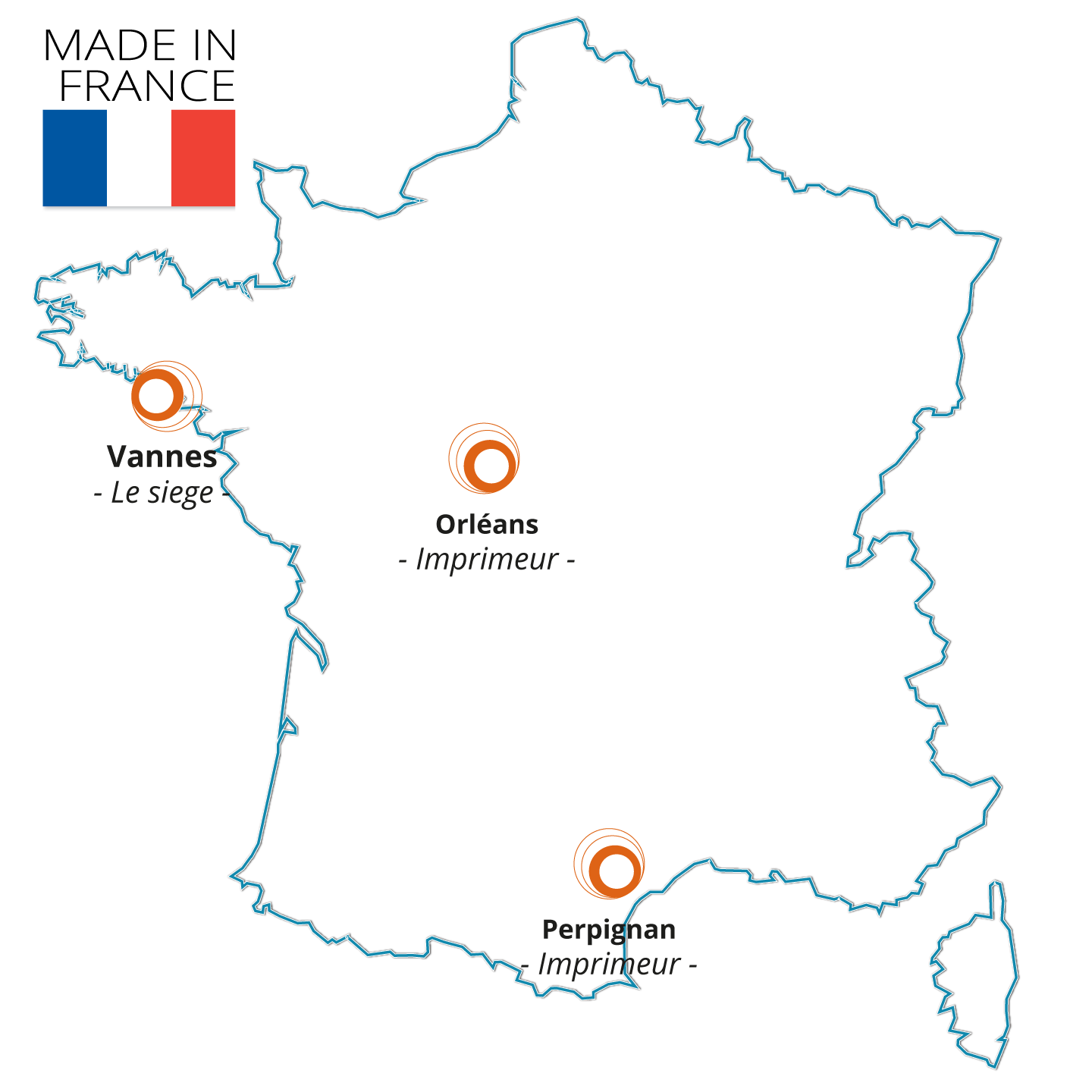Made In France : Nos imprimeurs à Orléans et à Perpignan