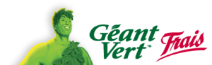 Logo géant vert