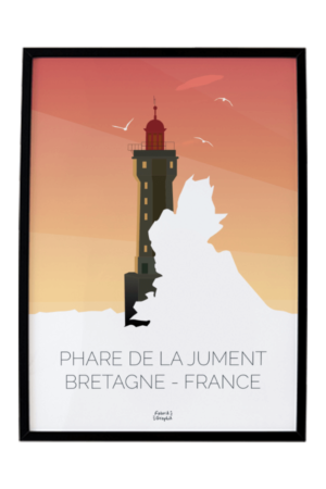 Affiche Phare de la jument