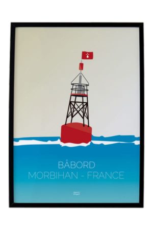 Affiche Bâbord Morbihan France