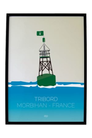 Affiche Tribord Morbihan France