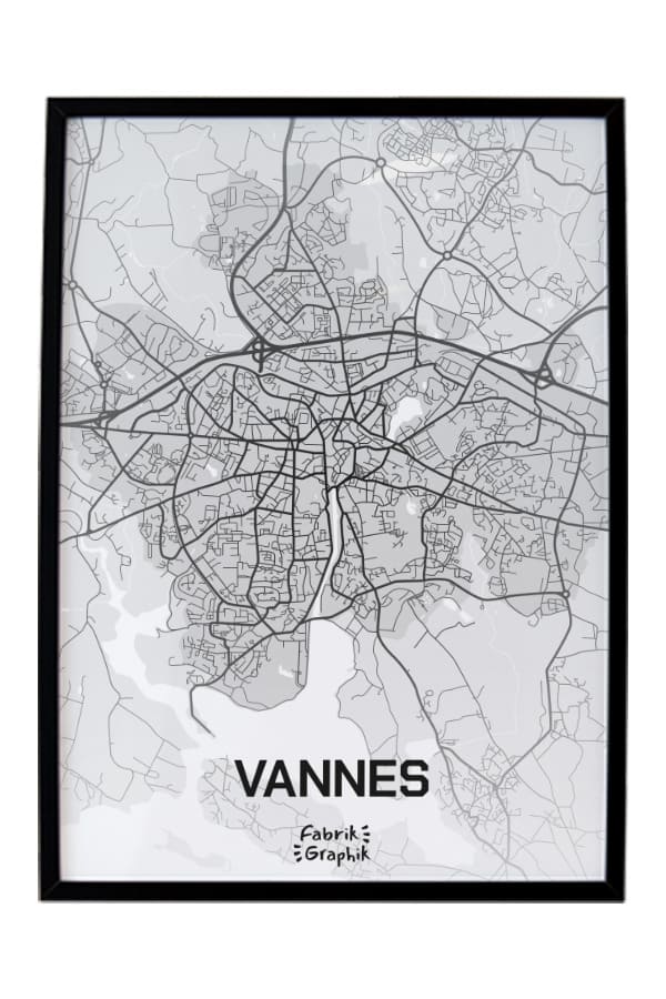 Carte de Vannes